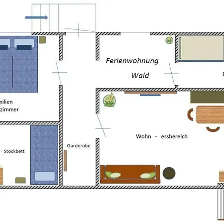 Lejlighed Haus Franka